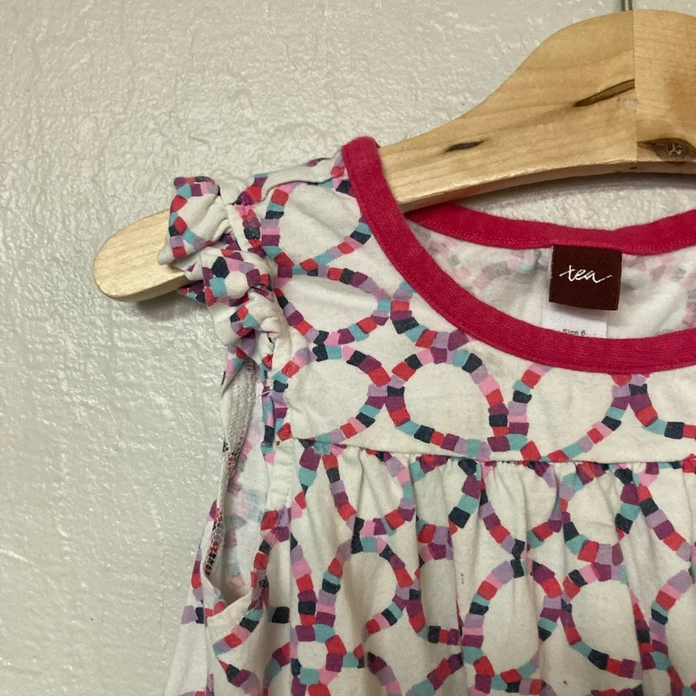 $18 ADD ON tea collection ruffle dress 6Y‎ Zara Hanna Andersson Janie and Jack
